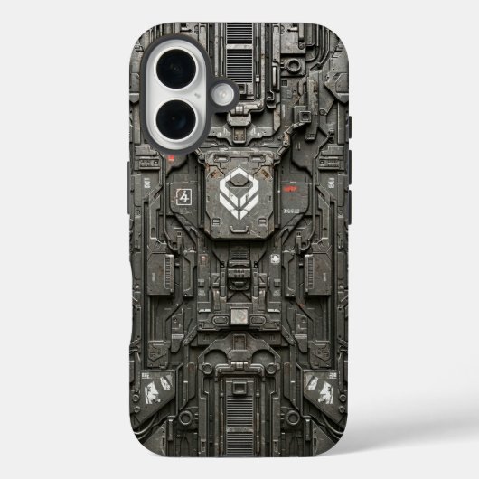 UNIT-77 #018: Signal Parallax Gate Case-Mate iPhone Case (Achterkant)