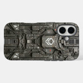 UNIT-77 #018: Signal Parallax Gate Case-Mate iPhone Case (Achterkant (horizontaal))