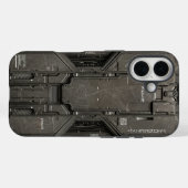 UNIT-77 #040: Hicodehin drukdeur A96XN Case-Mate iPhone Case (Achterkant (horizontaal))