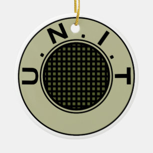 UNIT Kerstbal klassiek Keramisch Ornament