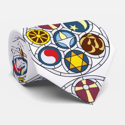 Unitair Universalistisch Stropdas (Opgerold)