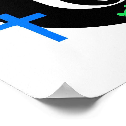 Unitair universeel wereldgeloof poster (Hoek)