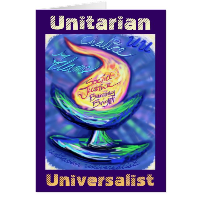 Unitaire Universalist Chalice (Voorkant)