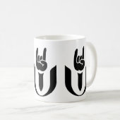 Unitaire Universalist Chalice Cooper Logo Koffiemok (Voorkant rechts)
