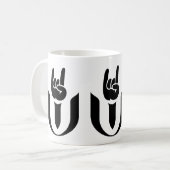 Unitaire Universalist Chalice Cooper Logo Koffiemok (Voorkant links)