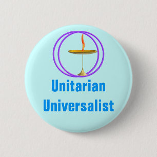Unitaire Universalist Ronde Button 5,7 Cm