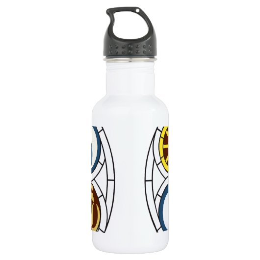 Unitaire Universalist Waterfles (Achterkant)