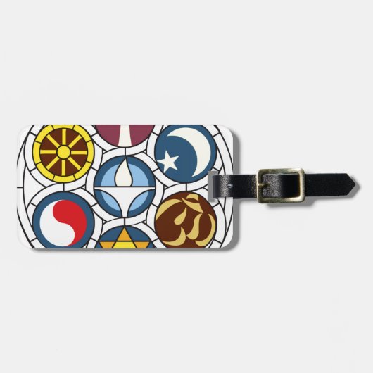 Unitarian Universalist Merchandise Bagagelabel (Voorkant horizontaal)