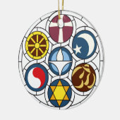 Unitarian Universalist Merchandise Keramisch Ornament (Links)