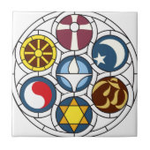 Unitarian Universalist Merchandise Tegeltje (Voorkant)