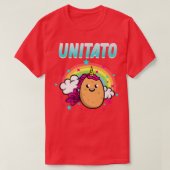 Unitato Half Unicorn Half Aardappelschimmeltje G T-shirt (Design voorkant)