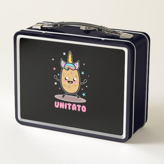Unitato Unicorn Potato Cute Funny Vegetable Fries (Achterkant)