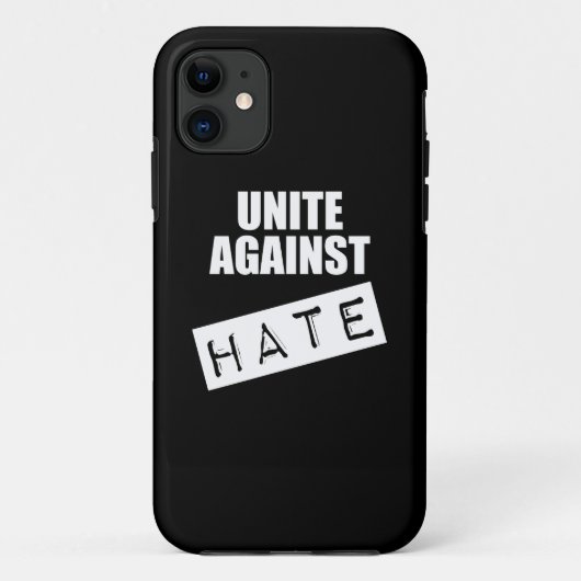 Unite against Hate Case-Mate iPhone Case (Achterkant)