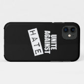 Unite against Hate Case-Mate iPhone Case (Achterkant (horizontaal))