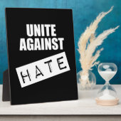 Unite against Hate Fotoplaat (Zijkant)