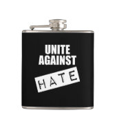 Unite against Hate Heupfles (Voorkant)