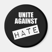 Unite against Hate Magneet (Voorkant)