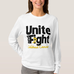 Unite and Fight Childhood Cancer T-shirt