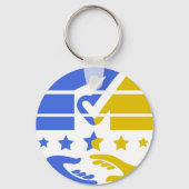 Unite and Shine: een visie op samenwerking Sleutelhanger (Voorkant)