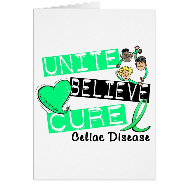 UNITE GELOOFT CURE Celiac Disease (Voorkant)