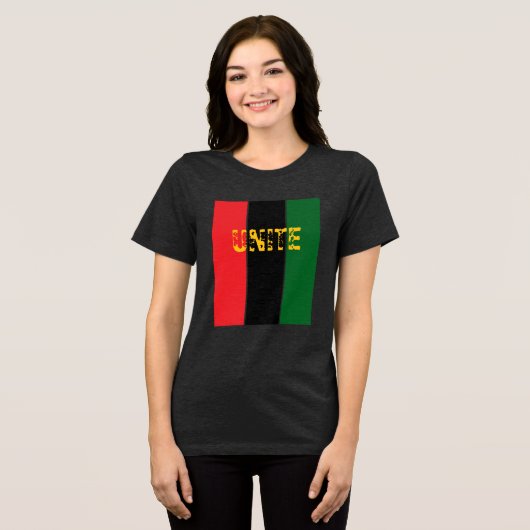 Unite Pride Tee 1 Tri-Blend Shirt (Voorkant volledig)