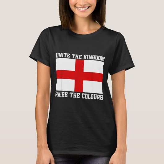 Unite The Kingdom St George Cross  T-shirt (Voorkant)