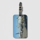 United Air Plane Bagagelabel (Voorkant (verticaal))