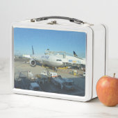 United Air Plane Lunch Box (In situ)