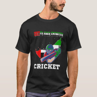 United Arab Emirates Cricket Player Flag Jersey Ar T-shirt