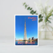 United Arab Emirates - Dubai - Burj Khali - Briefkaart (Staand voorkant)