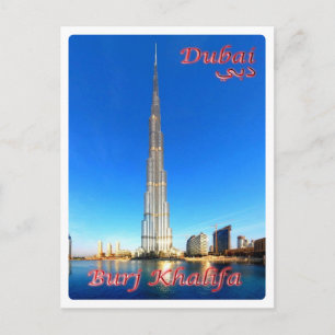 United Arab Emirates - Dubai - Burj Khali - Briefkaart