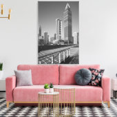 United Arab Emirates, Dubai, Dubai City Canvas Afdruk (Insitu (Woonkamer))