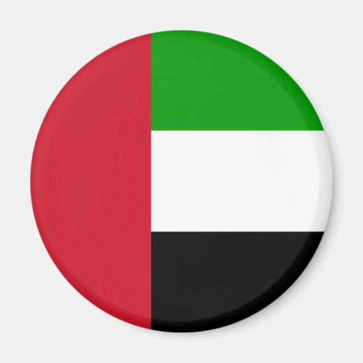 united arab emirates flag magneet (Voorkant)