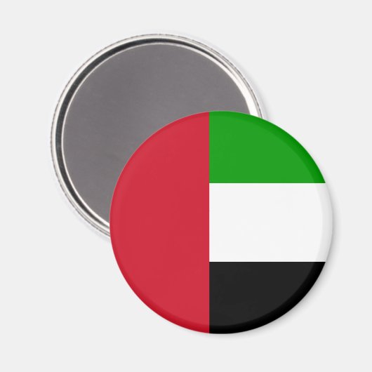 United Arab Emirates Flag Magnet (Voorkant / Achterkant)