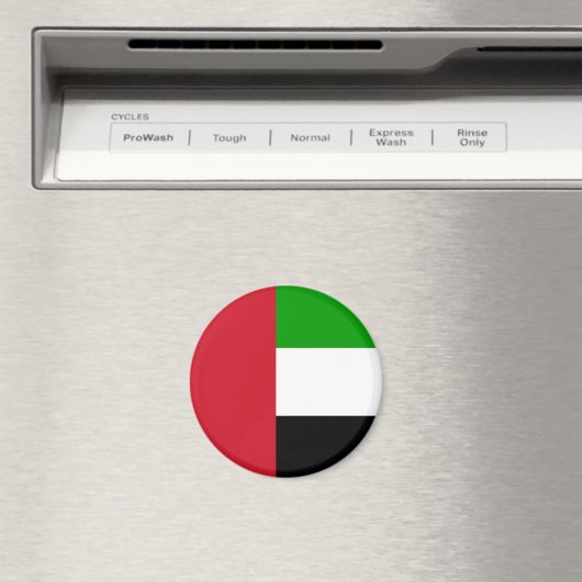 United Arab Emirates Flag Magnet (Insitu (Vaatwasser))