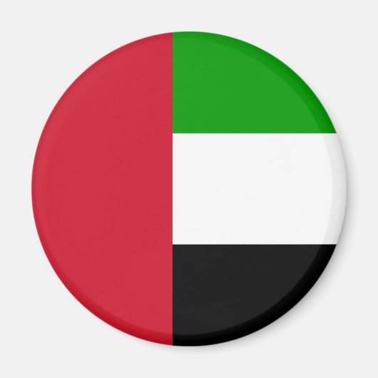 United Arab Emirates Flag Magnet (Voorkant)