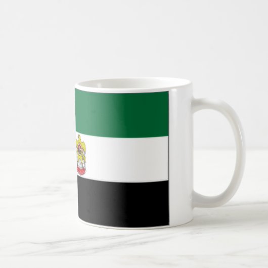 United Arab Emirates Head of State Flag Koffiemok (Rechts)