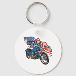 United Biker Sleutelhanger