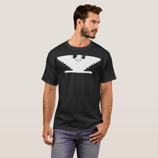 United Boerderij Workers UFW Huelga Bird Chicano l T-shirt (Voorkant volledig)