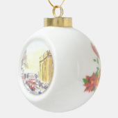 United Bristol Loddeka FLF kerstballetje. Keramische Bal Ornament (Rechts)