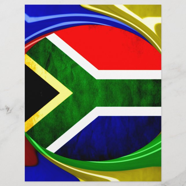 United by Beauty: Zuid-Afrikaanse vlagontwerp (Voorkant)
