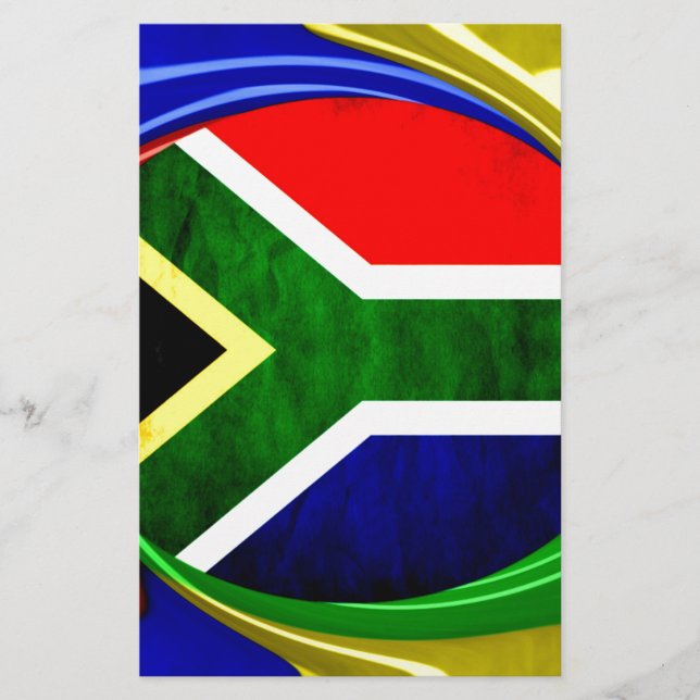 United by Beauty: Zuid-Afrikaanse vlagontwerp (Voorkant)