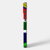 United by Beauty: Zuid-Afrikaanse vlagontwerp Case-Mate iPhone Case (Achterkant / Links)