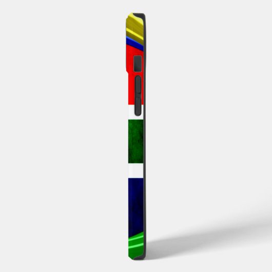 United by Beauty: Zuid-Afrikaanse vlagontwerp Case-Mate iPhone Case (Achterkant / Links)