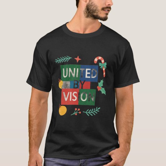  "United by Vision." T-shirt (Voorkant)