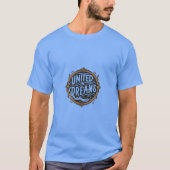 United Dreams in prachtig T-shirt design (Voorkant)