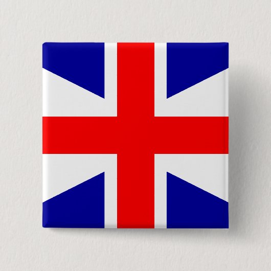 United Empire Loyists vlag Vierkante Button 5,1 Cm (Voorkant)
