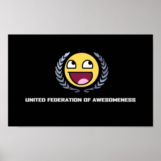 United Fesderation of Awesomeness Poster (Voorkant)