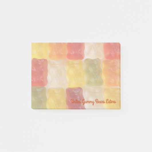 United Gummy Beer Eaters - Post-It Notes pad (Voorkant)
