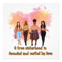 United Hearts: Diversity in Sisterhood vieren Foto Afdruk